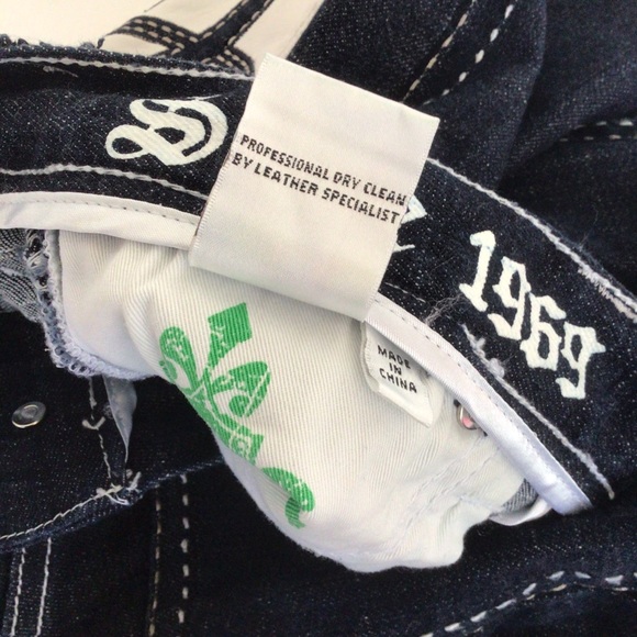 COOGI AUSTRALIA STRAIGHT LEG JEANS SIZE 9/10 - Picture 13 of 14